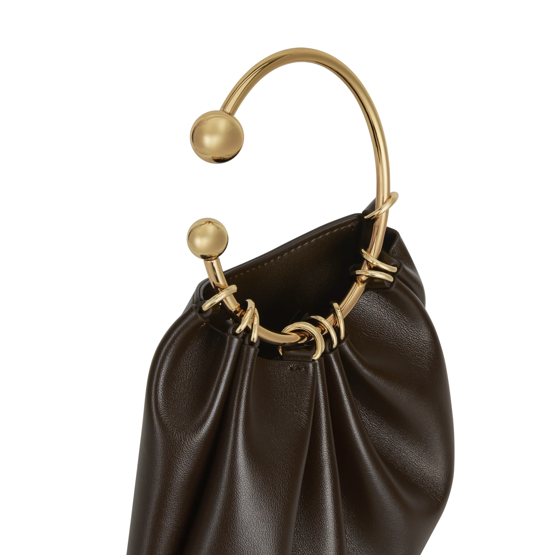 Gold Ring Handle Bag - Day-to-Night Daily Shoulder Bag