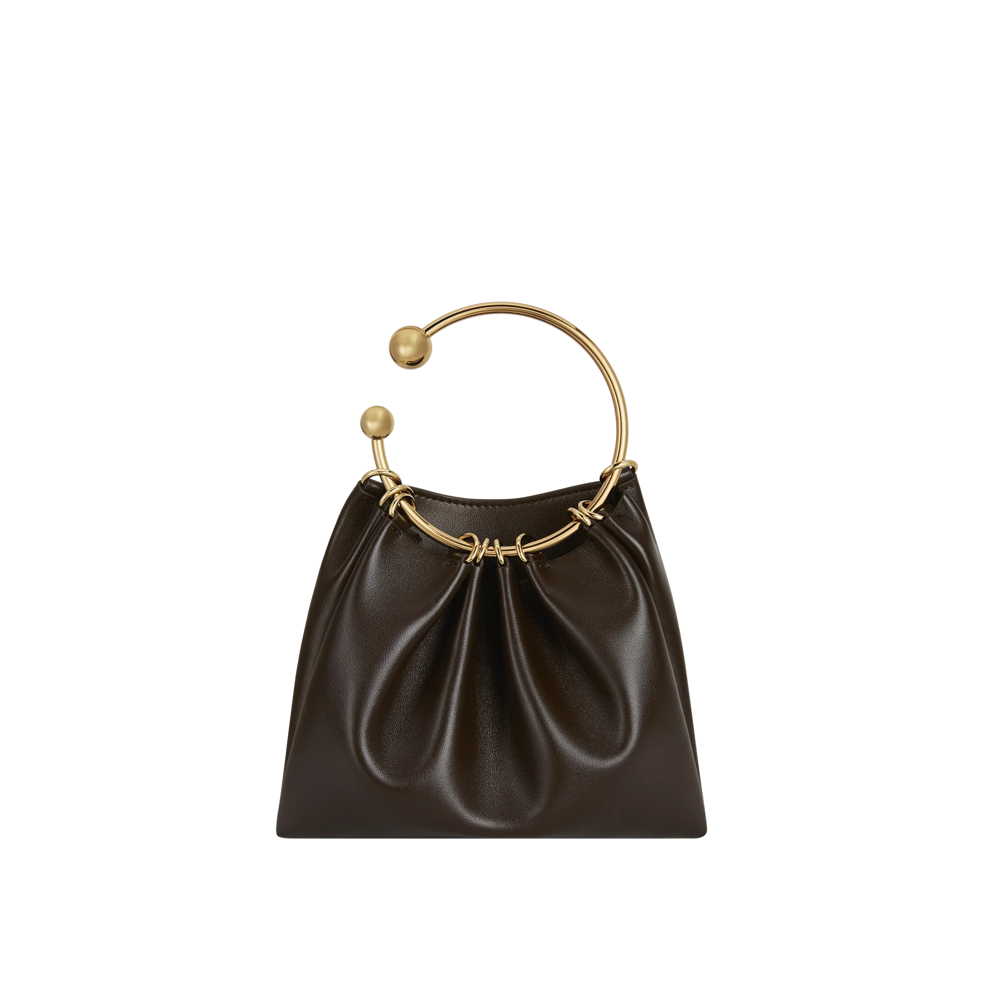 Gold Ring Handle Bag - Day-to-Night Daily Shoulder Bag