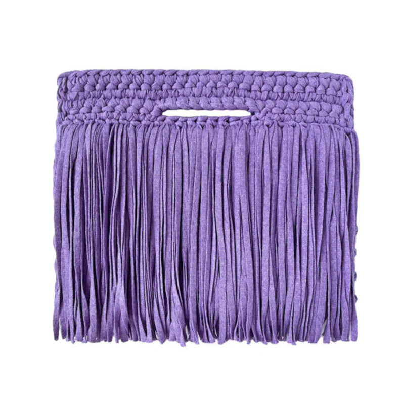 Fringe Handheld Bag - Boho Daily Matching Carry Bag