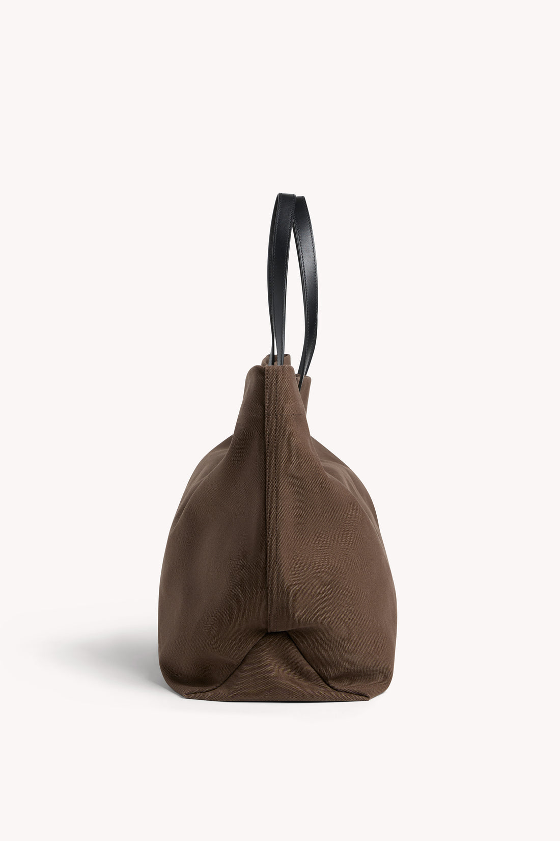 Multi-Color Contrast Leather Handle Oversized Tote Bag – Soft Casual Daily Carry Bag